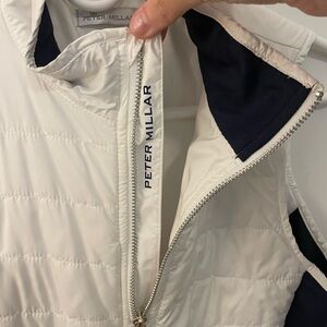 Peter Millar Women's White Quilted Vest